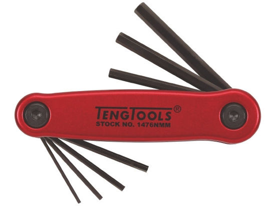 Teng Tools Sexkantnyckelsats 1.5-6mm 1476NMM-P1