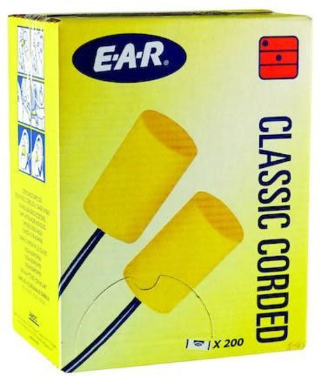 EAR Hörselpropp EAR Classic med Snöre 200par/frp