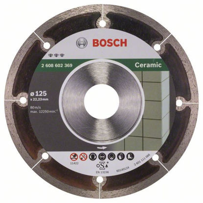 Bosch Diamantkapskiva 125x22,2 för Kakel/Klinkers