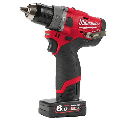 Milwaukee M12 FPD-602X Borrskruvdragare 12V FUEL (2x6,0ah)