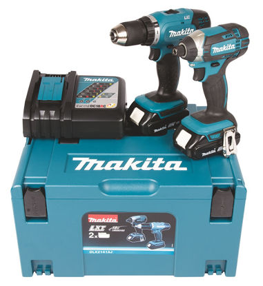 Makita DLX2141AJ Verktygspaket/Combokit 18V (DDF453+DTD452)