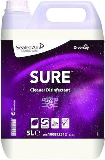 SURE Desinfektionsmedel Cleaner Disinfectant 5L