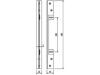 ASSA T-Järn 330mm T-121