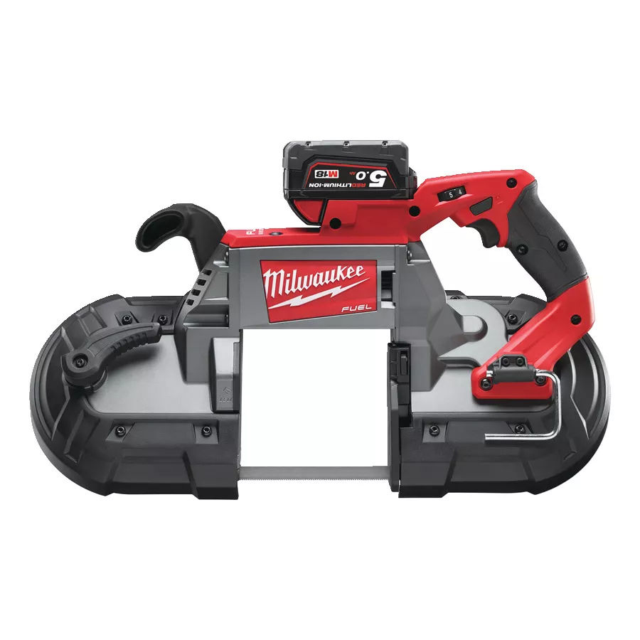 Milwaukee M18 CBS125-502C Batteribandsåg 18V (2x5,0ah) - fuel