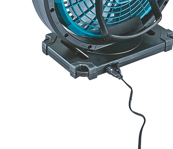Makita CF100DZ Portabel Fläkt 12V (Utan batterier) - laddare