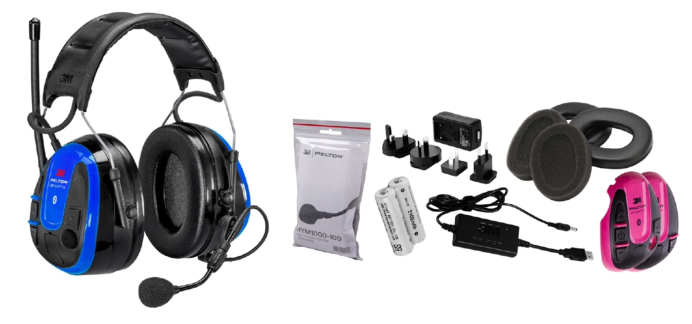 Peltor Hörselkåpa Hjässbygel WS Alert XPI MRX21A3WS6 ACK - med bluetooth