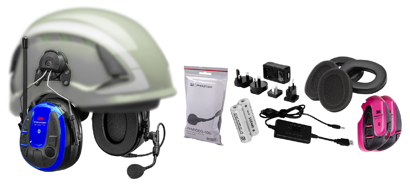 Peltor Skydds-/Hörselkåpa Hjälmkåpa WS Alert XPI MRX21P3E3WS6 ACK - med bluetooth