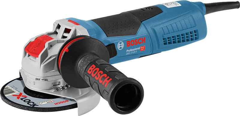 Bosch GWX 17-125 S Vinkelslip 125mm 1700W X-LOCK