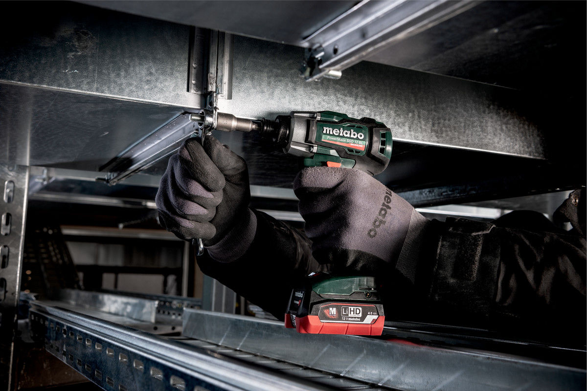 Metabo PowerMaxx SSD 12 BL Slagskruvdragare 12V (2x4,0ah LiHD) - batteridriven