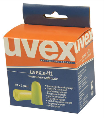 Uvex X-FIT Hörselpropp Engångs (100st) | toolab.se