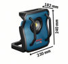 Bosch GLI 18V-4000 Arbetsbelysning Batteridriven 18V | toolab.se