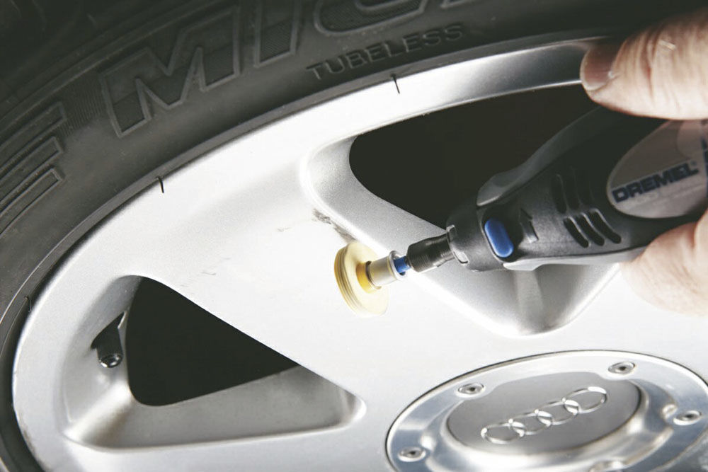 Dremel Polerhjul/Filt 429 25,4mm - av metall