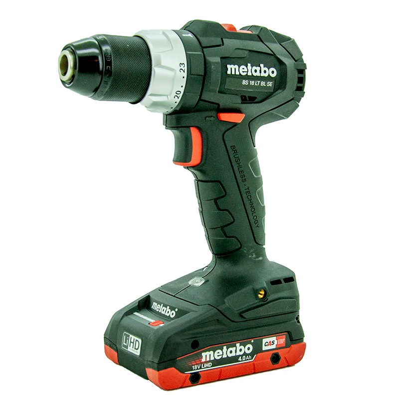 Metabo BS 18 LT BL Borr-/Skruvdragare 18V LIHD (2x4,0ah) - med