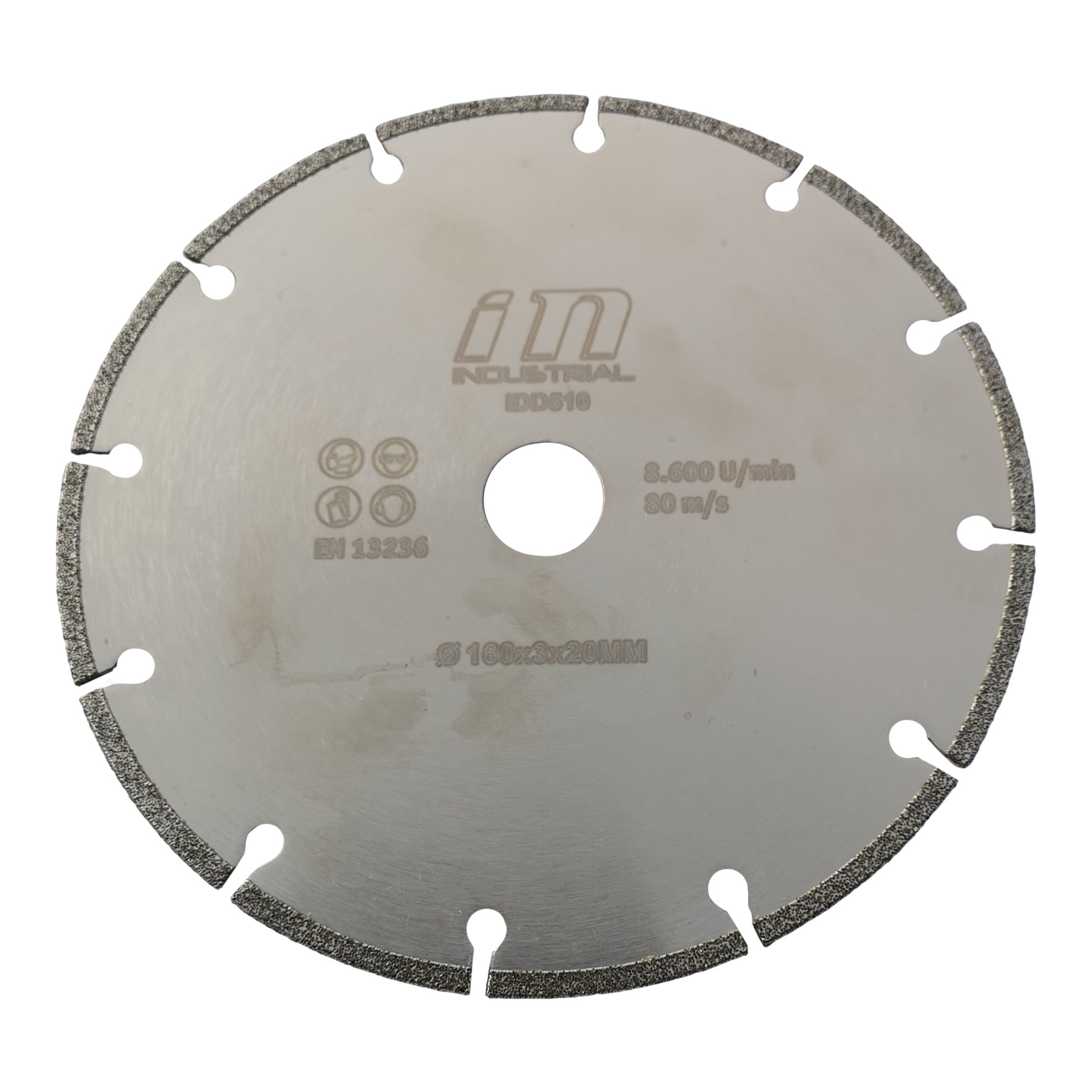 Industrial Diamantkapskiva Minerit 160x20mm - med