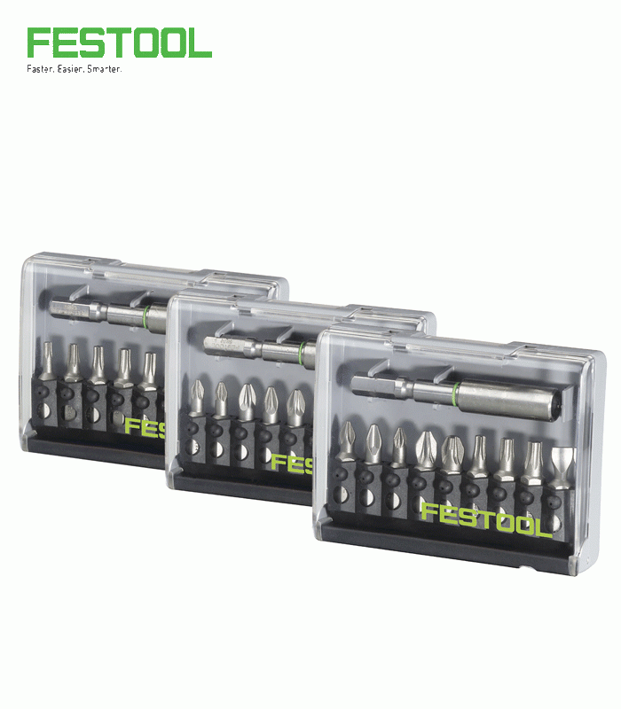 Festool Centrotec Bitssats TX (10-delars) - med