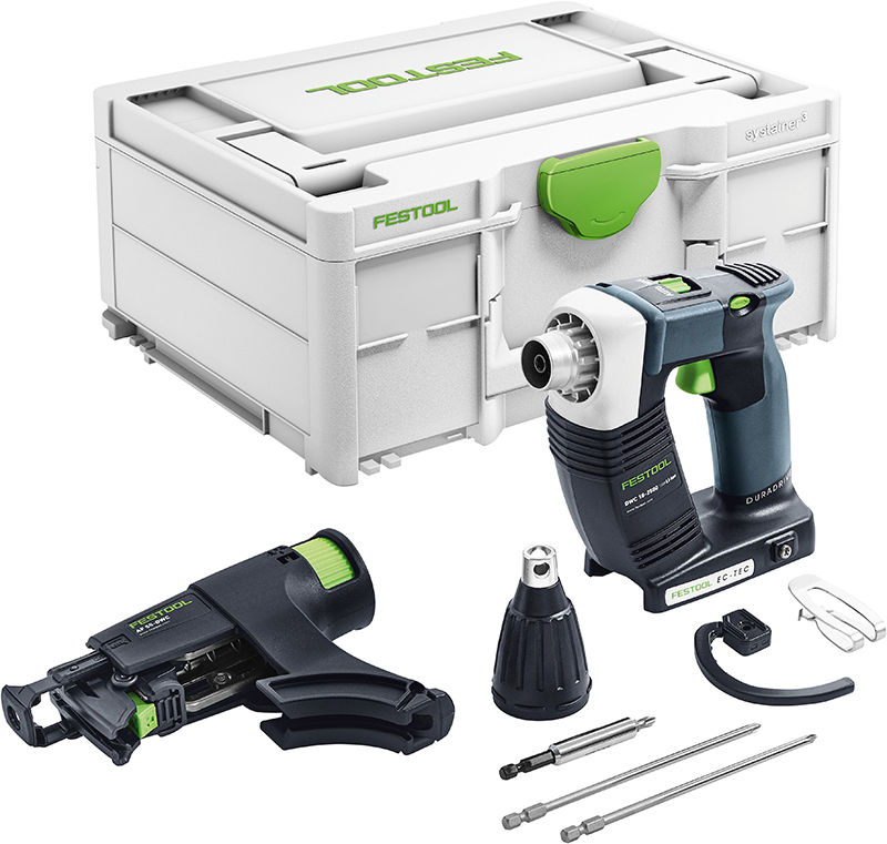 Festool DWC 18-2500 Li Basic Skruvautomat 18V (Utan batterier) - gipsskivor