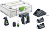 Festool CXS 2,6-Plus Skruvdragare 10,8V (2x2,6ah) | toolab.se