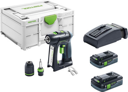 Festool C 18 HPC 4,0 I-Plus Skruvdragare 18V | toolab.se