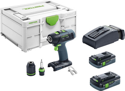 Festool T 18+3 HPC 4,0 I-Plus Skruvdragare 18V | toolab.se