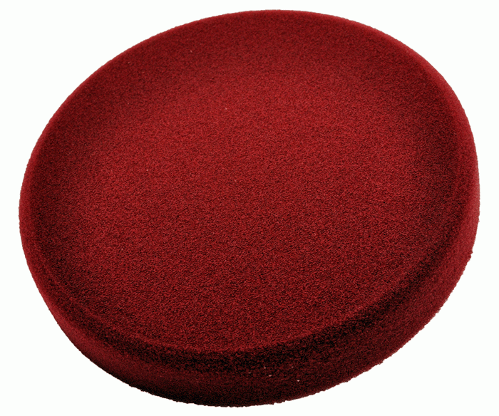 Flexxtra Polerrondell Djupröd - Hård (178mm) - gelcoat
