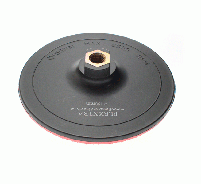 Flexxtra Stödrondell Ø150x2mm M14 (Odämpad) - polering av