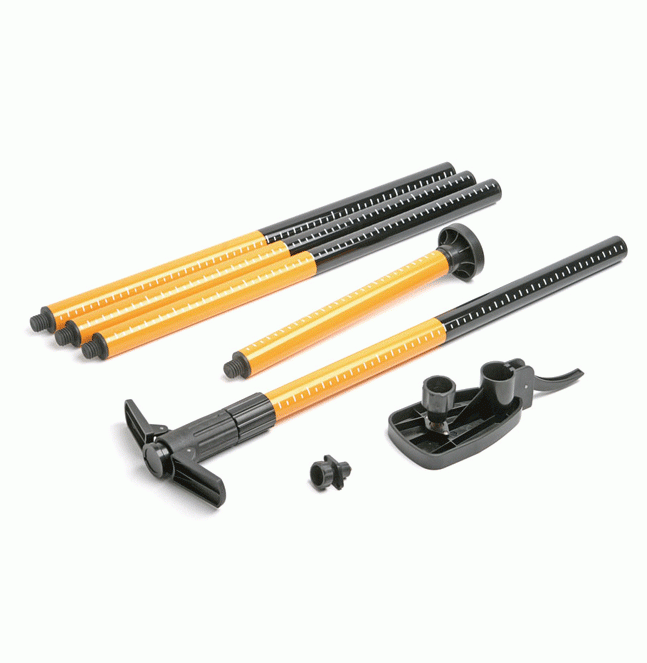 GeoFennel Stativ för Golv-tak 5/8" & 1/4" (3400mm) - laser