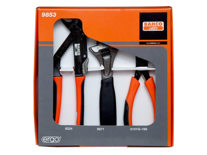 Bahco Verktygssats 9853 Ergo 3 Delar - med