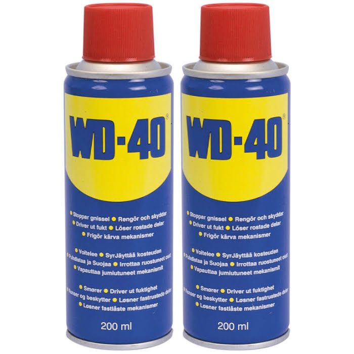 WD-40 TWINPACK 2X200ML - rengöring