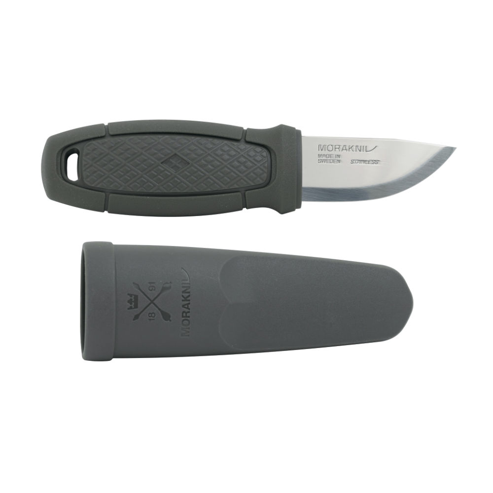 Mora Eldris Kniv Mörkgrå - förvara