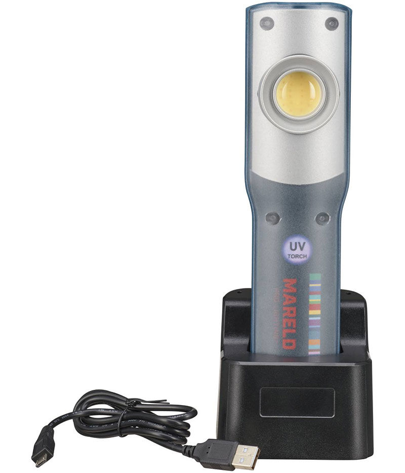 Mareld Illumine 800 RE UV Handlampa 800lm 2700-6500K - med