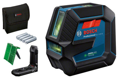 Bosch GLL 2-5/LB10 Kors-/Linjelaser Grön | toolab.se