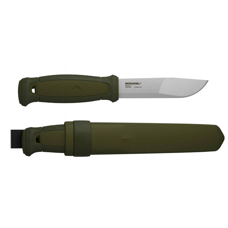 Morakniv® Kansbol Grön, flåslipad, 109/226 mm