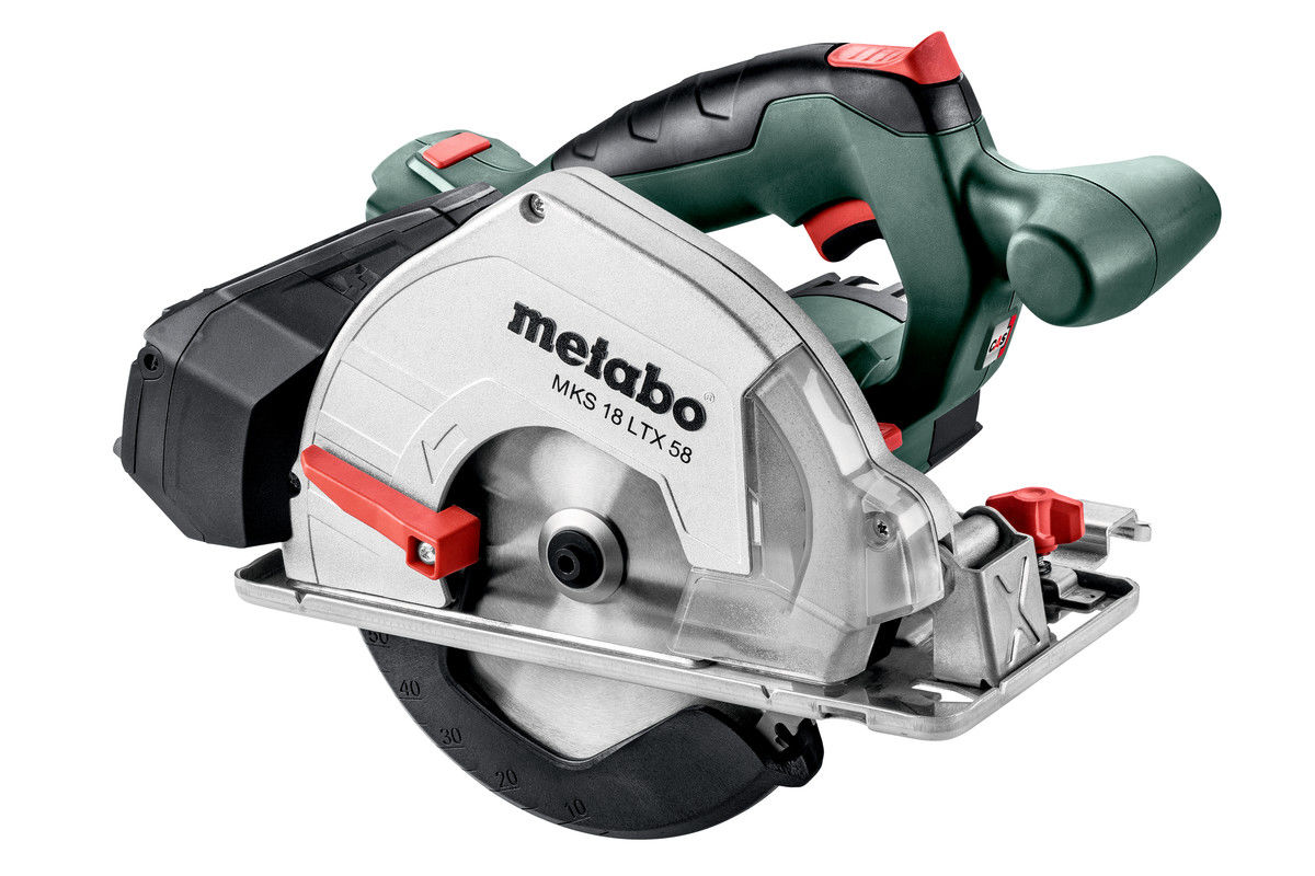 Metabo MKS 18 LTX 58 handcirkelsåg för metall (utan batteri) - batteridriven
