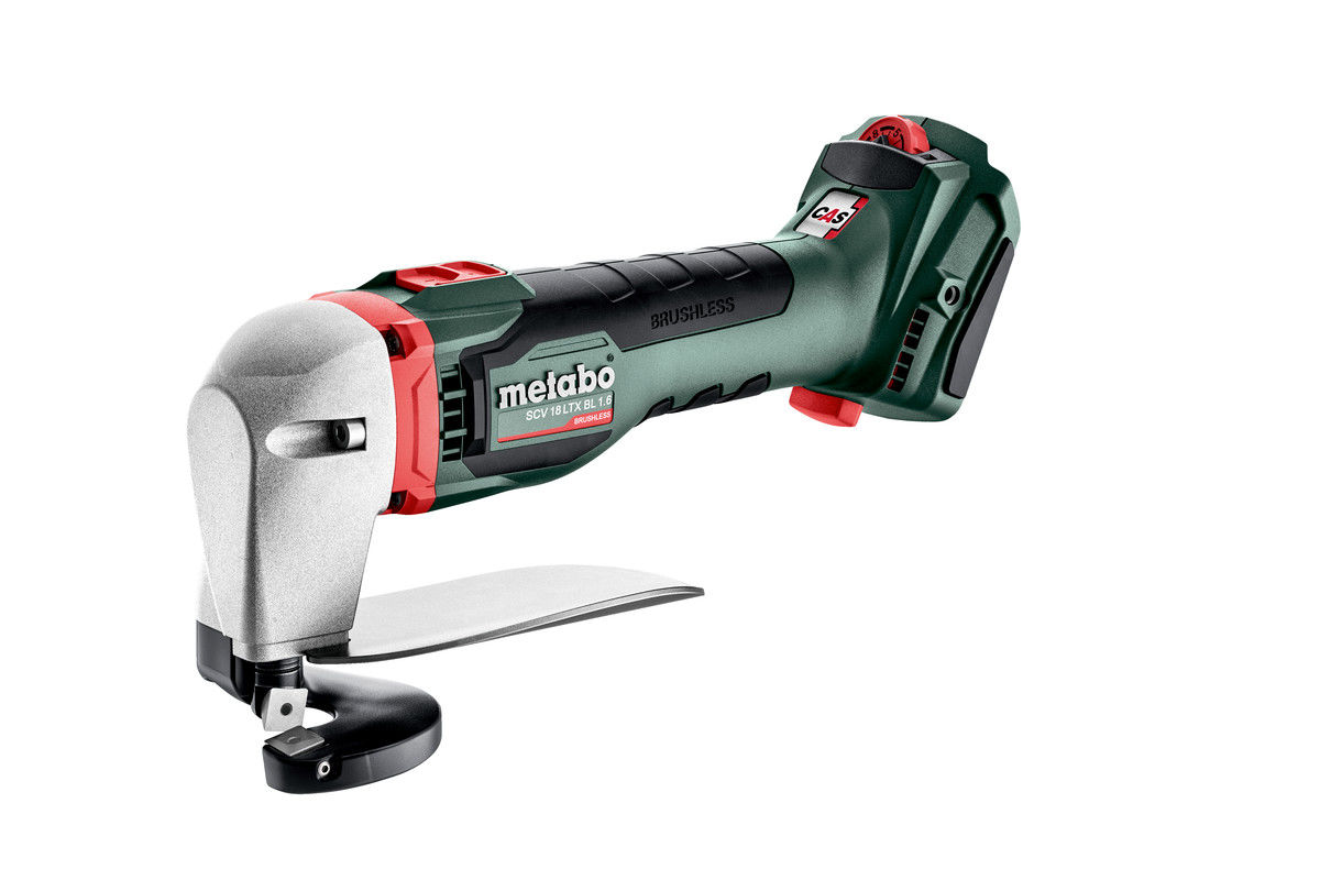Metabo SCV 18 LTX BL 1.6 batteridriven plåtsax (utan batteri) - med