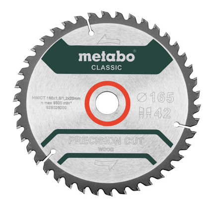 Metabo sågblad ”Precision cut wood - classic” har stort användningsområde inom träbearbetning. Lämpar sig för massivt trä och skiktträ, obehandlade, ytbehandlade eller fanerade spånplattor, MDF eller kompositmaterial.