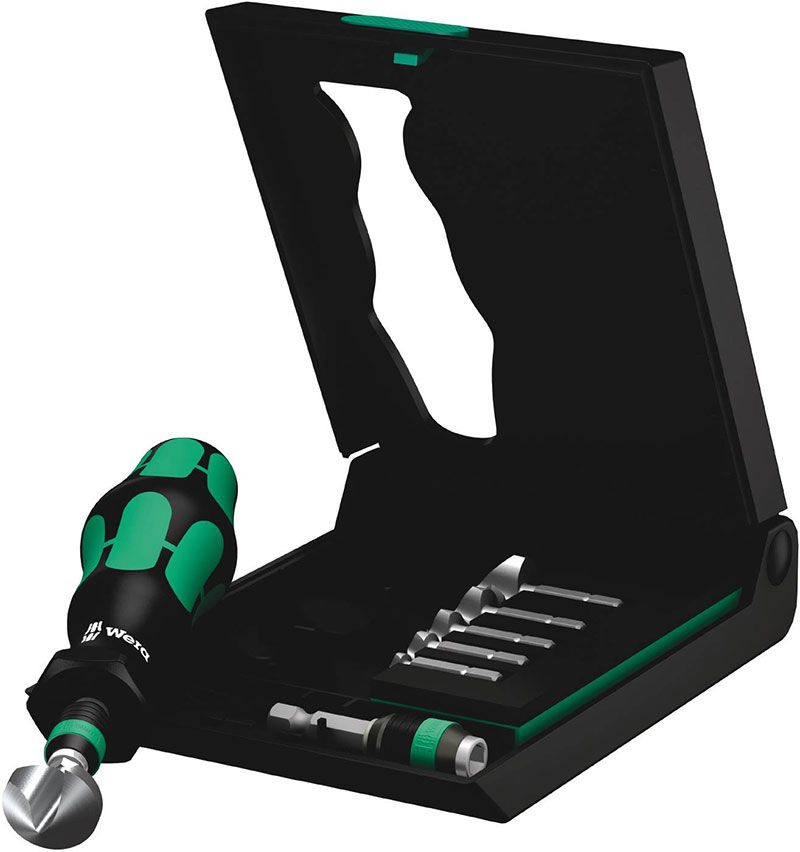 Wera 845/8 Försänkarsats 8-delar - bits