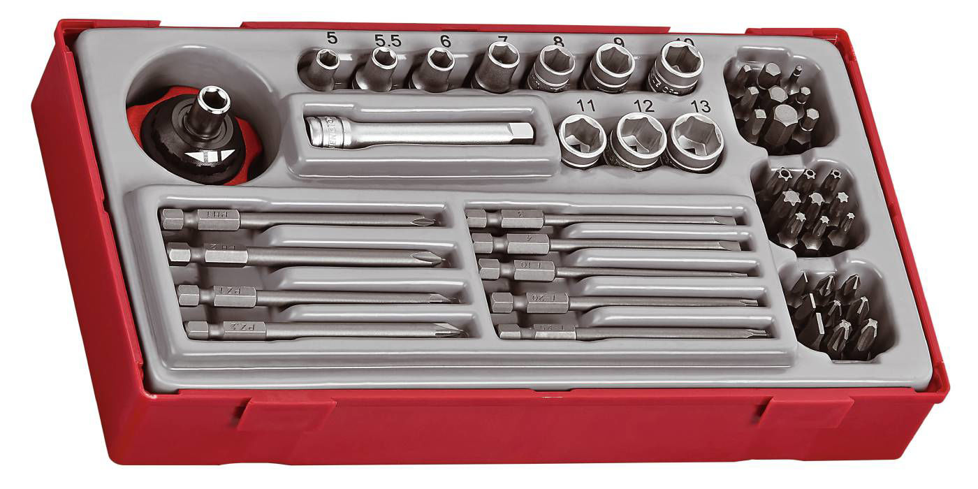 Teng Tools bits- och hylssats TT1448 (48 delar) - mm