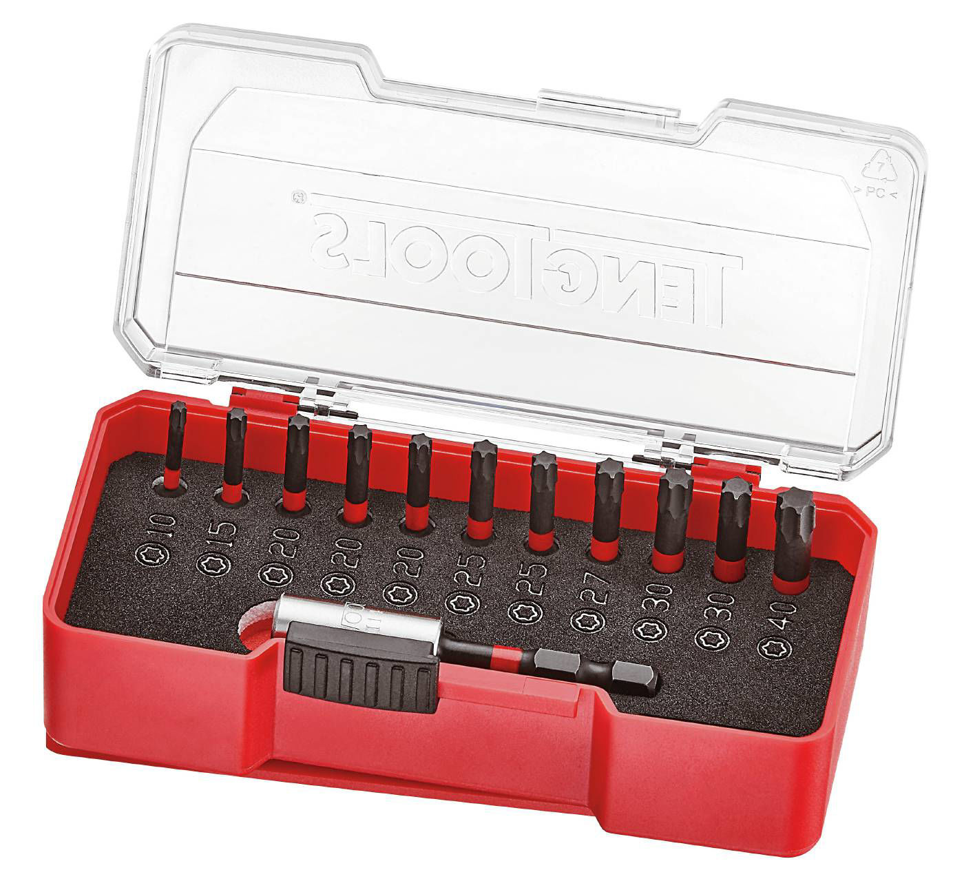 Teng tools bitssats Impact TJ1414 (12 delar) - med