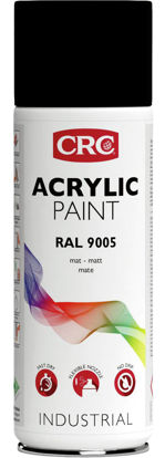CRC Acrylic paint svart RAL 9005 (400 ml)