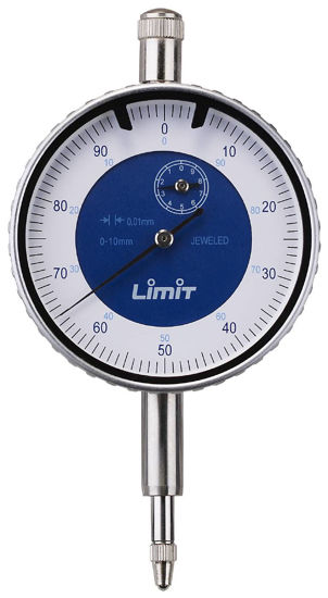 Limit mätklocka med vridbar skala 10/0,01