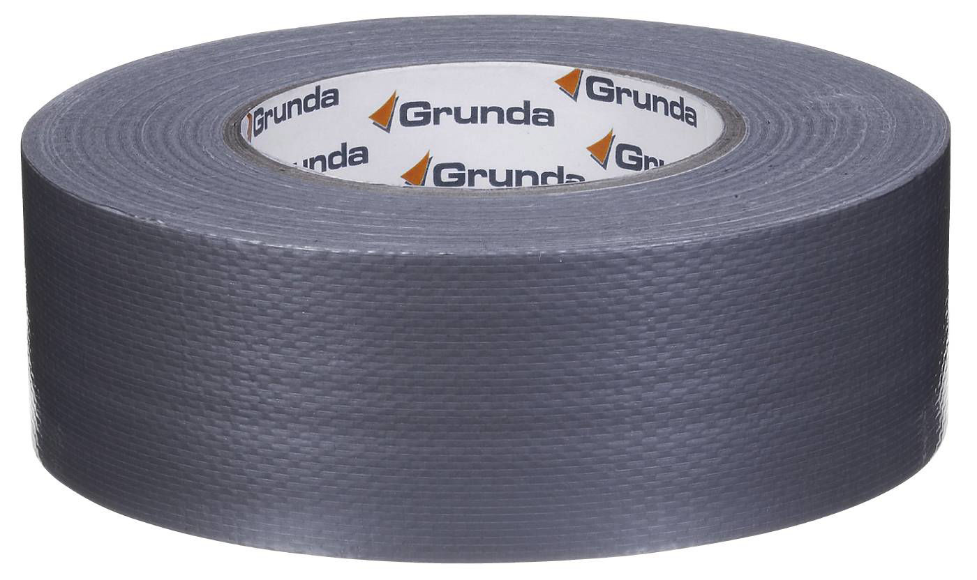 Grunda vävtejp stark silver 50mmx50m - med