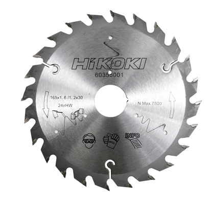 Hitachi sågklinga 165X1,6 25T 20 mm hål