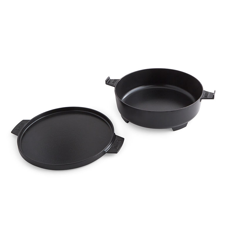 Weber 8857 Gjutjärnsgryta Duo - GBS Black - grillgaller