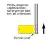 Cobolt Spiralfräs D=6 L=19 TL=76 S=6