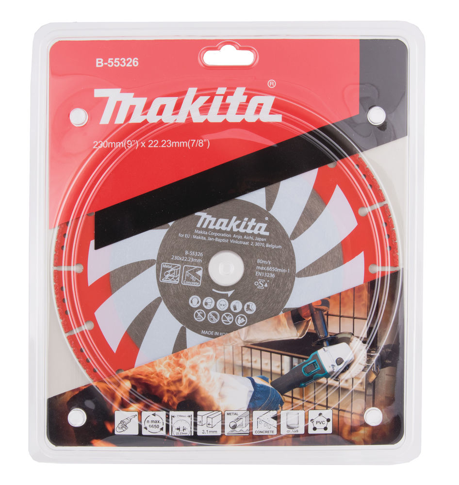 Makita B-55326 Diamantkapskiva 230 mm Rescue
