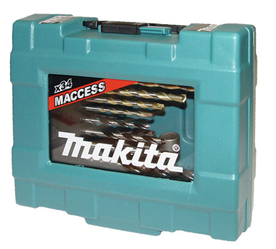 Makita D-36980 Borr/bitsset Metall 34-delar