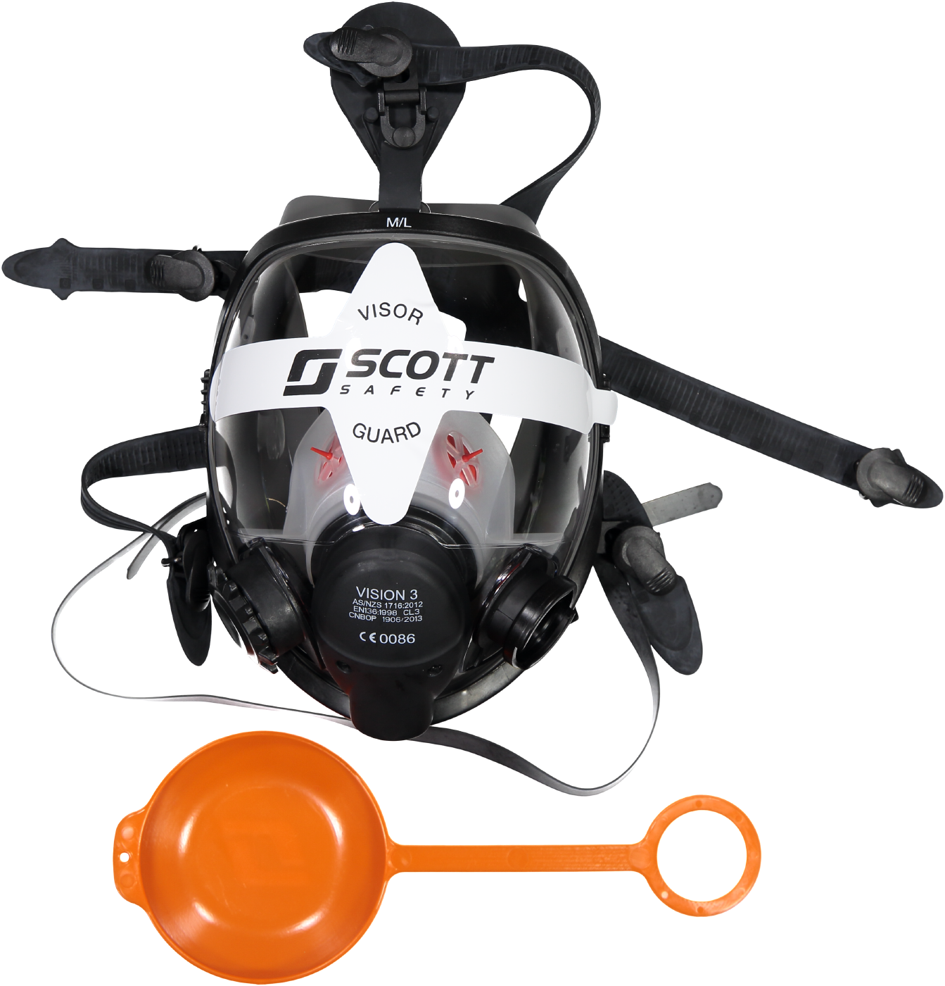 3M Helmask Vision3 2001746 SCOTT - ras