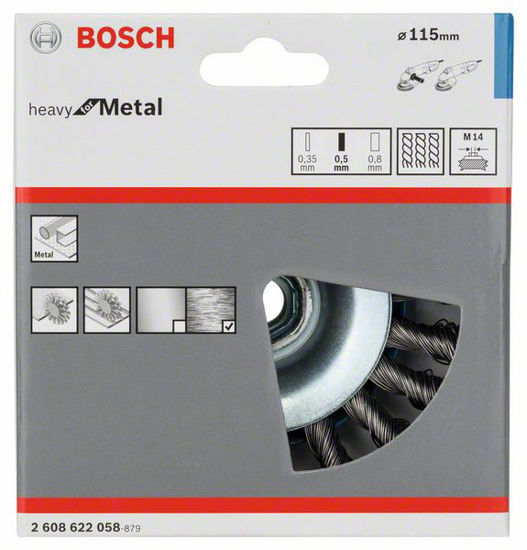 Bosch Kamskivborste 115mm