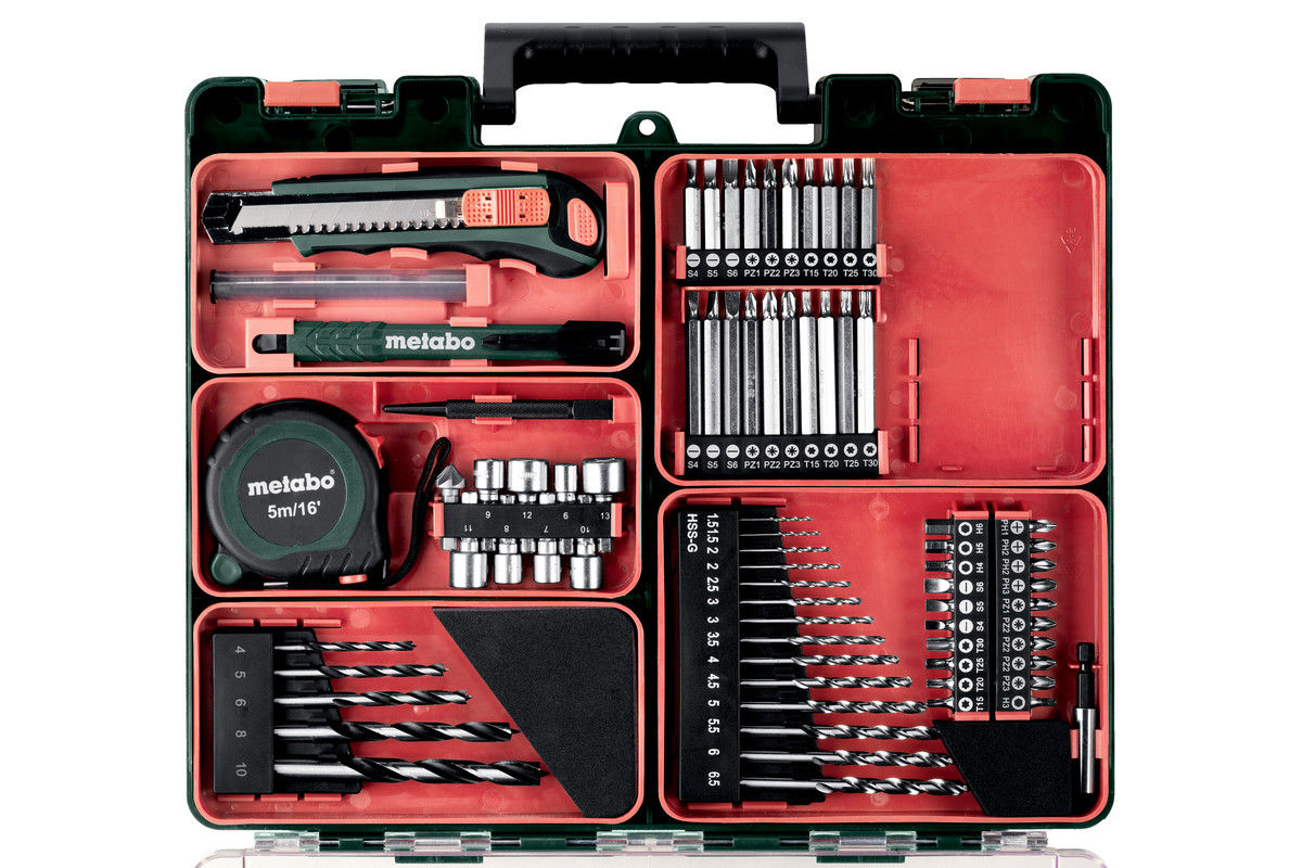 Metabo Borr-/skruvdragare BS 18 L Set 18V Workshop (2x2,0ah) - med