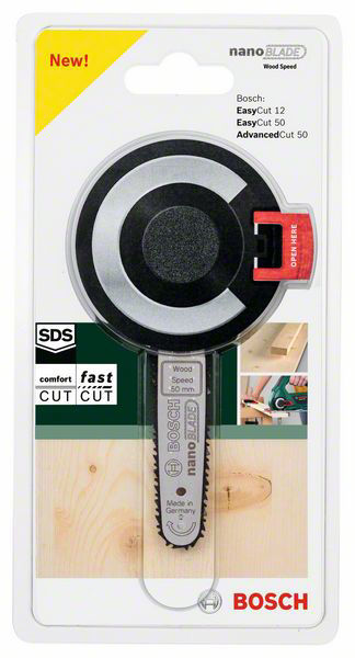 Bosch Sågblad nanoBLADE Wood Speed 50 50mm - vibrationer